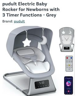Electric baby swing