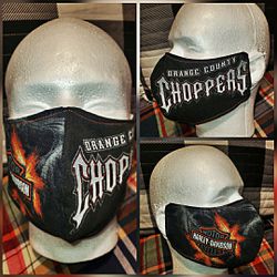 Example of a Biker Mask ( not for sale )
