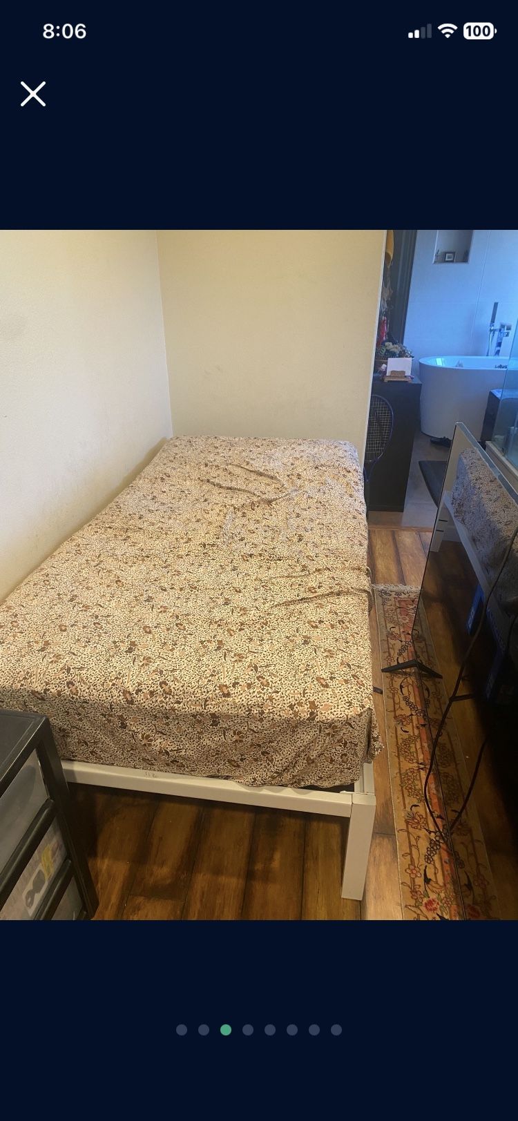 Twin Bed Frame And Mattress