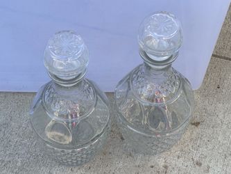 Crystal Wine/Liquor Dispensers