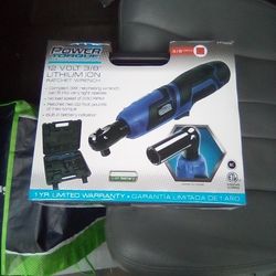 12 Volt 3/8 Lithium Ion Ratchet Wrench