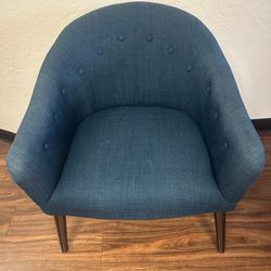 Blue Accent Chairs (Set of 3)