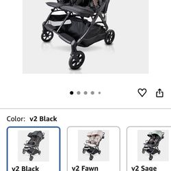 Strolee V2 double Stroller