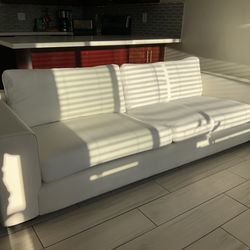White couch