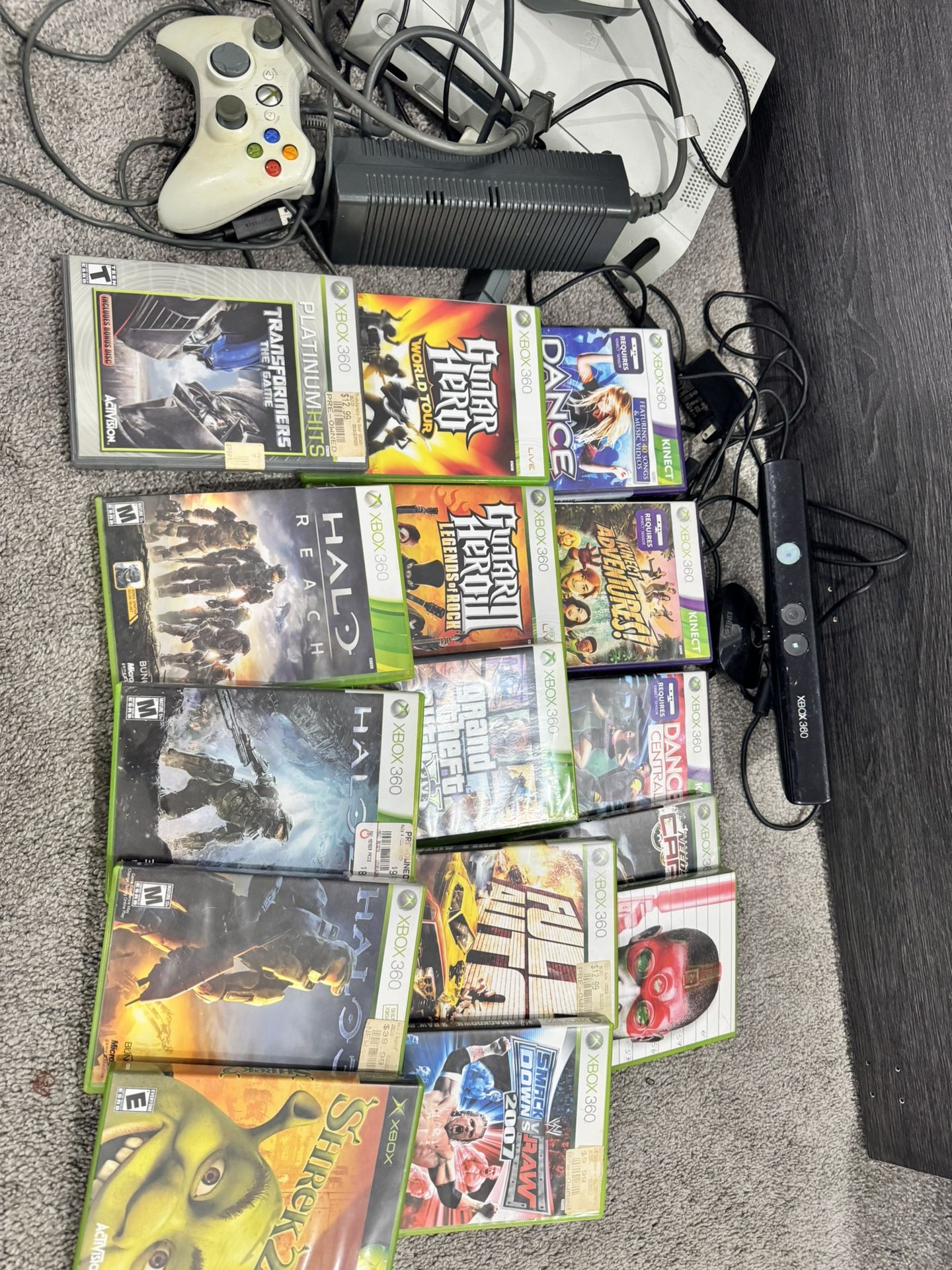 Xbox 360 Lot With Lots Of Games