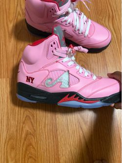 Jordan 5s pink size 11