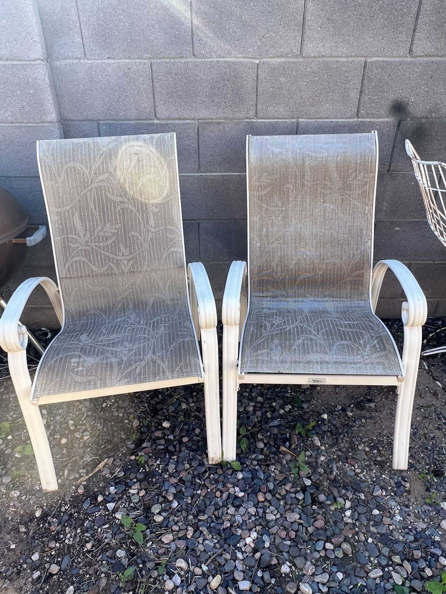Pair of Patio Chairs