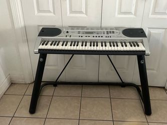 Radio Shack Keyboard with Stand.  Westside by N Mesa and Resler. P