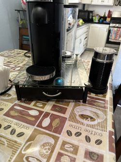 Nespresso Machine And Frother Pod Holder Base