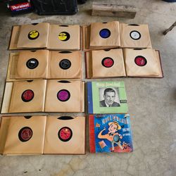 LOT OF 69 ANTIQUE RECORDS COUNTRY WALTZ ORCHESTRA ETC
