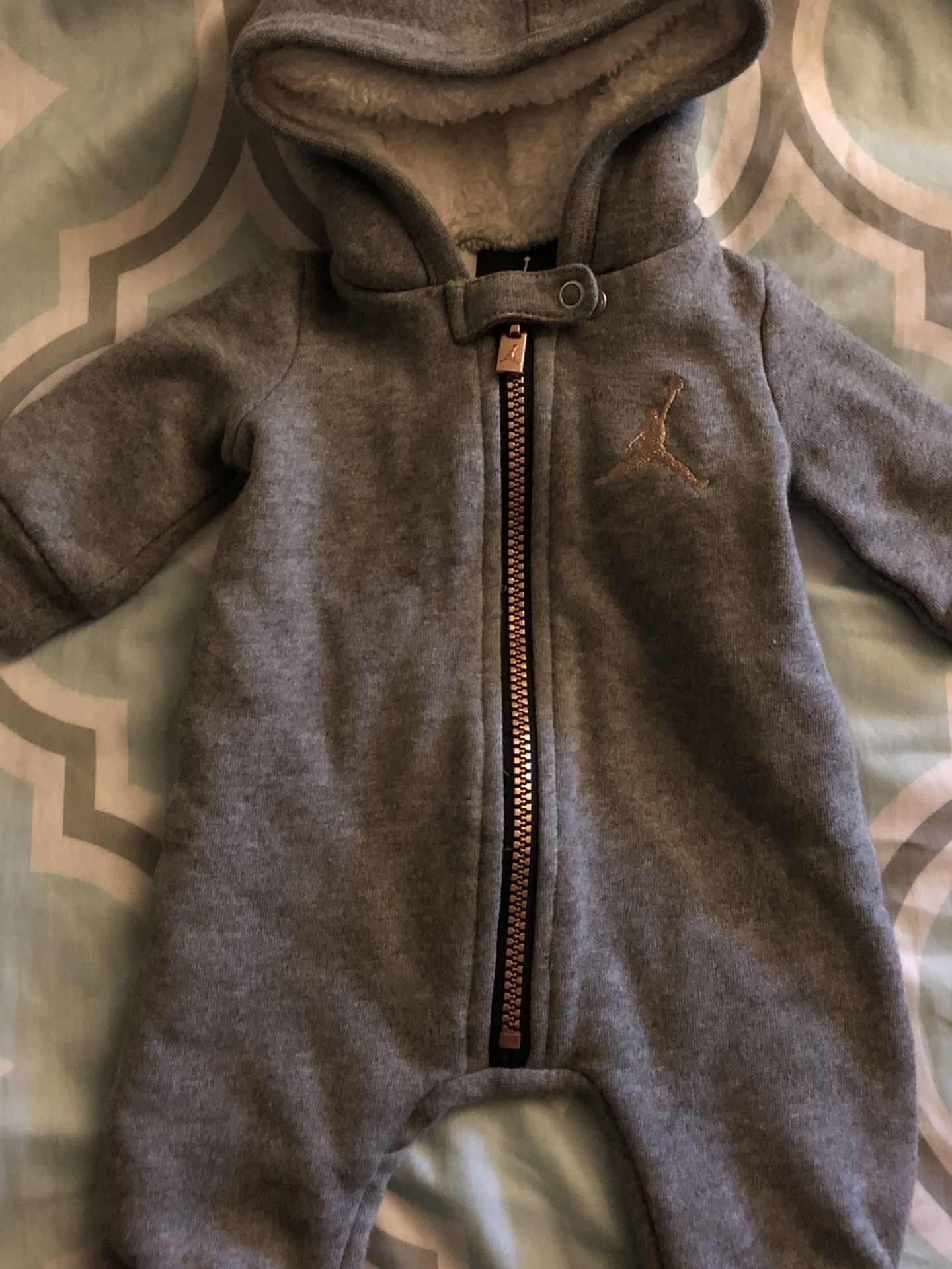 Newborn Jordan Onesie Sweater