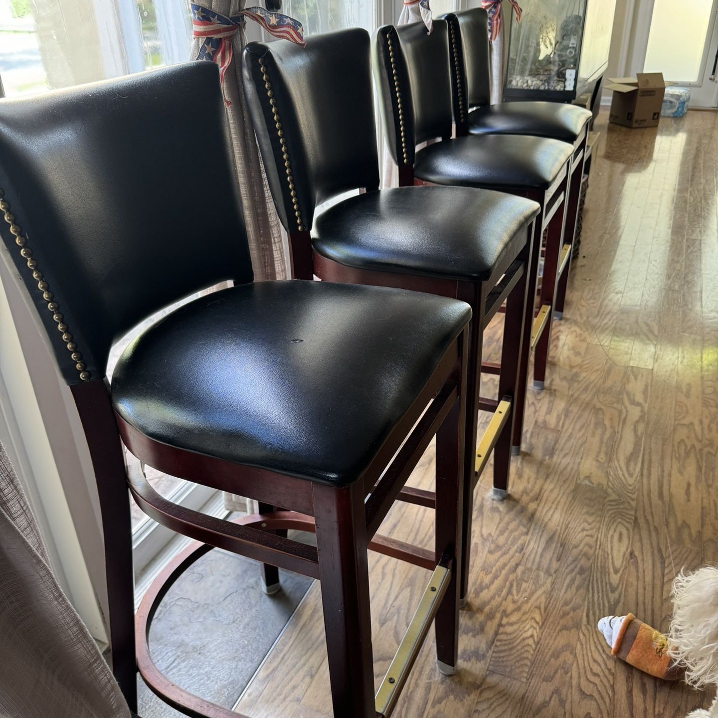 4 Beautiful Bar Stools - Originally $800.    Asking $325