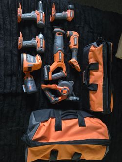 RIDGID POWER TOOL COMBO KIT