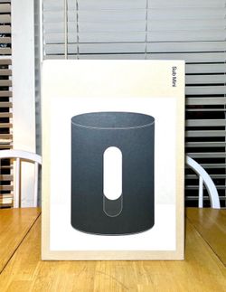 Sonos Sub Mini Black.  Brand New.   Includes Warranty.