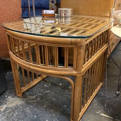 Vintage Bamboo Table
