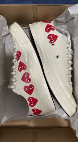 Comme des Garçons Play x Converse Chuck 70 Low Top 'Multi Heart'