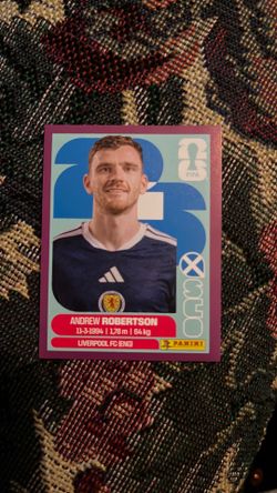 Purple parallel World Cup sticker