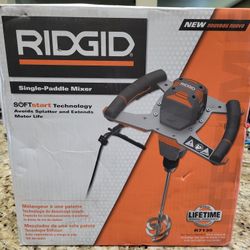 RIDGID

Single-Paddle Mixer

