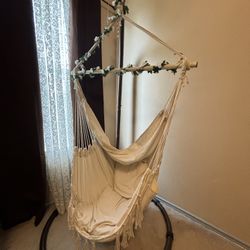 Rocking Hammock Chair With Stand