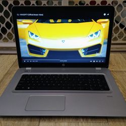HP ProBook 470 G4 7 th gen i7/17.3 screen/8 gb ram/500 SSD