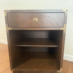 Drexel Firstate Nightstand Brown 1960s Vintage Antique Mid Century 