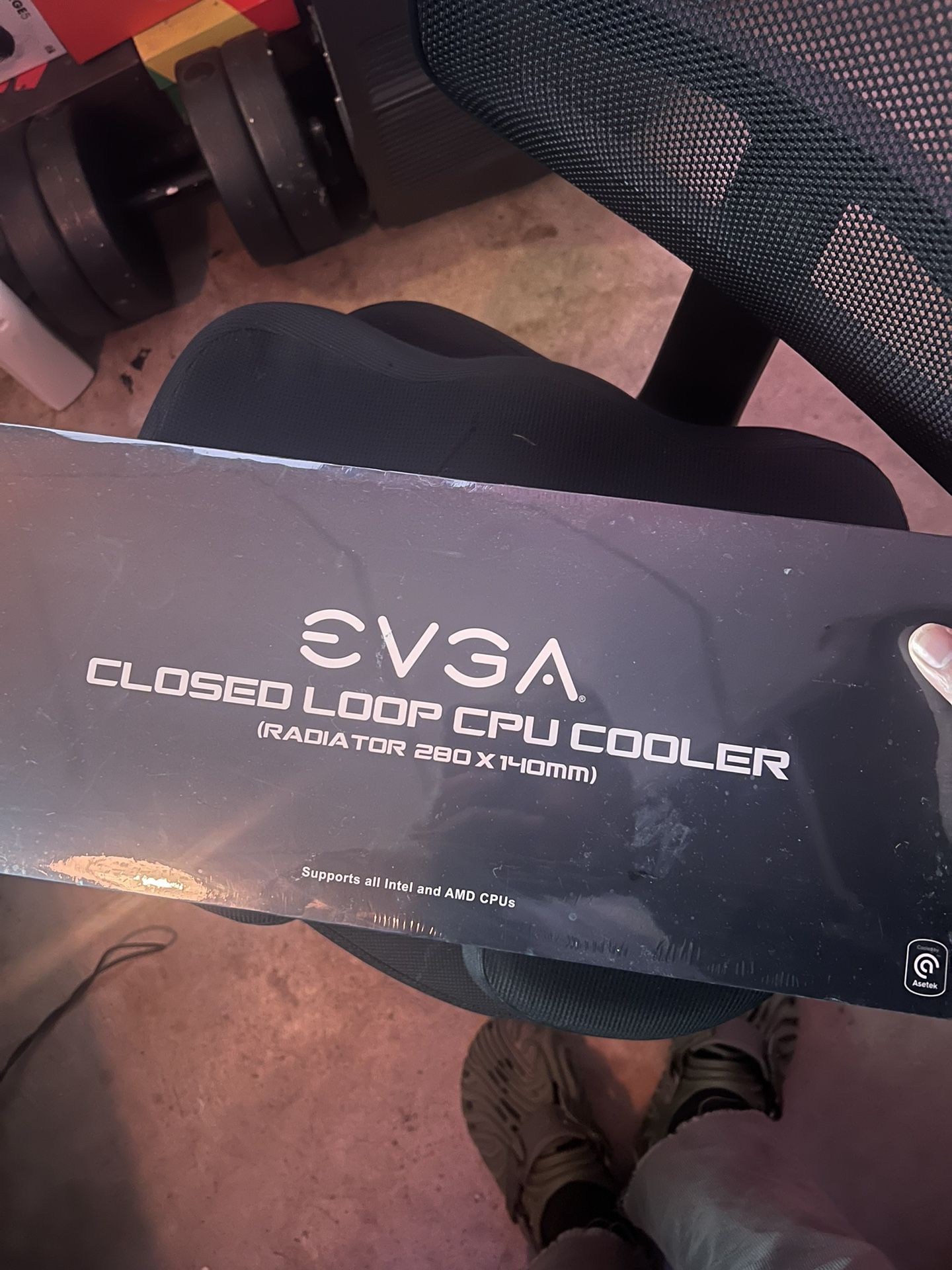 EVGA 280 Liquid/Water CPU Cooler