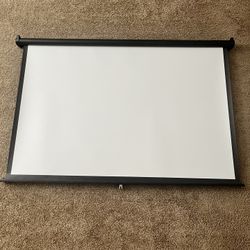 Home Wall Projection Screen Like New