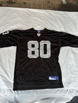 Authentic Oakland Raiders #80 Zach Miller CLEAN Vintage NFL Football Jersey CARR