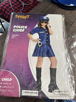Girls Police Chief Costume