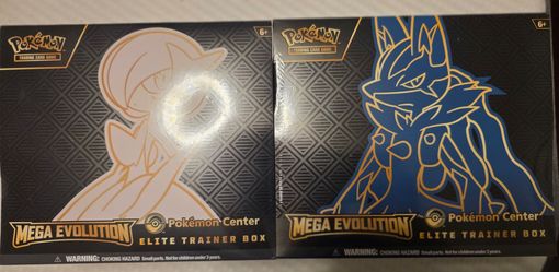 Pokemon center etb lucario & gardevoir