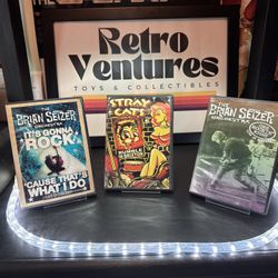 Brian Setzer Orchestra Stray Cats Dvd Lot Rumble in Brixton One Rockin Night VG