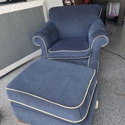 Chair And Ottoman 