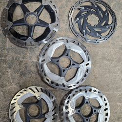Five Great Condition brake rotors, different sizes 25.00 each