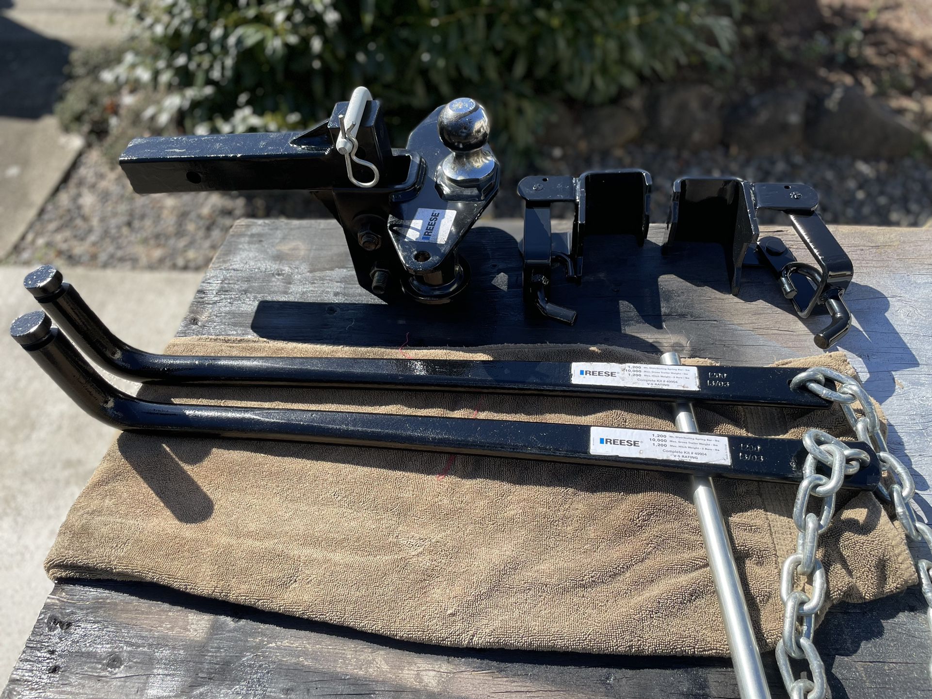 Reese 10k Weight Distribution Hitch