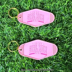 Girl Mom Keychain