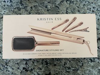 Kristen Ess 3-In-1 Flat Iron Signature Styling Set
