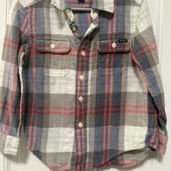 Ralph Lauren Kids Polo- Gray Plaid