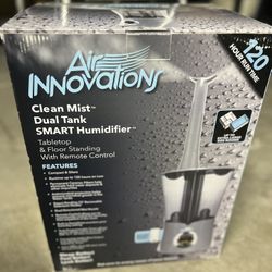 Air Innovations Smart Humidifier Clean Mist Dual Tank