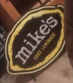 Mike's hard lemonade neon light