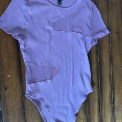 Purple one piece medium