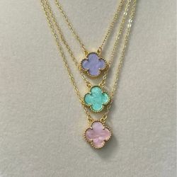 14K Gold-Plated Clover