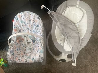 Baby swing and rocker