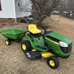2020 John Deere E100 Riding Lawnmower 