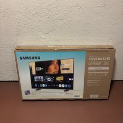 One Brand New Factory Sealed Samsung 43” Class U7900 Series UHD 4K Smart Tizen TV (2025) Price Firm