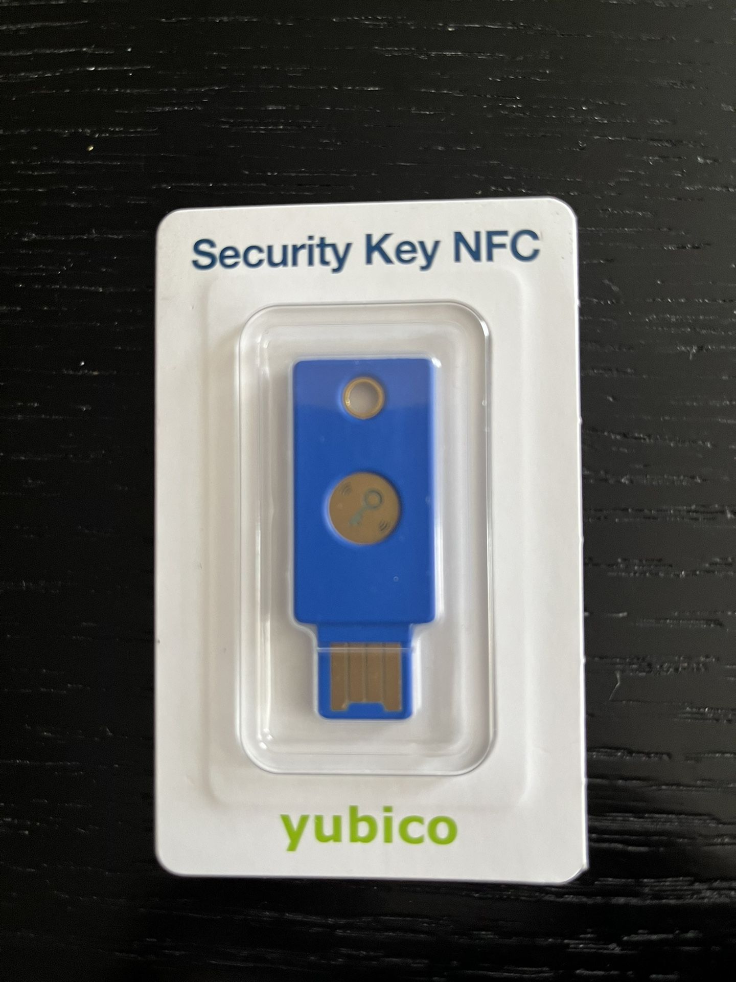 Yubico Security Key NFC (Blue) — Brand New / Sealed - $25 OBO