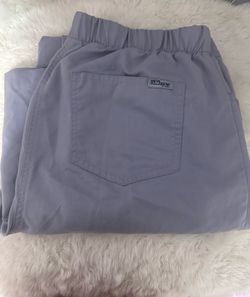Gray Medical Scrub Bottoms