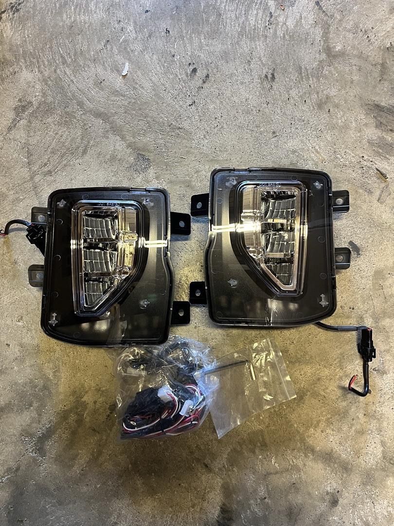 LA Zona Auto Parts 2015 to 2019 Chevy Silverado LED Fog Luces Luces de Neblina LED