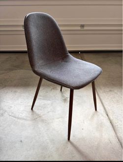Dark gray chair