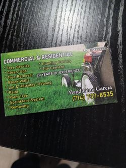 SEASEN TRAVAJOS DE JARDINERIA COMERSIAL