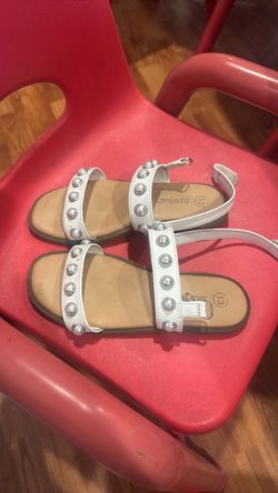 Cat and jack white sandals